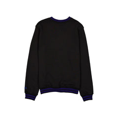 Los Angeles Dodgers Throwback Boucle Black Crewneck