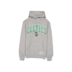 Boston Celtics Heather Gray Varsity Hoodie