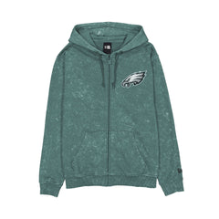 Philadelphia Eagles Washed Graphic Full-Zip Hoodie
