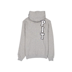 Pittsburgh Steelers Heather Gray Varsity Hoodie
