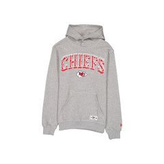 Kansas City Chiefs Heather Gray Varsity Hoodie