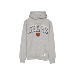 Chicago Bears Heather Gray Varsity Hoodie