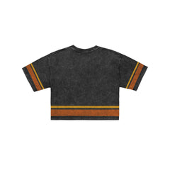 Phoenix Suns Women's Vintage Stripe Cropped T-Shirt