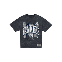 New York Yankees Women's Throwback Oversized Washed T-Shirt