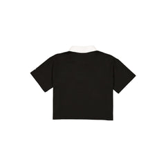 Dallas Cowboys Women's Cropped Black Polo