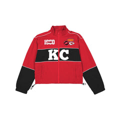 Kansas City Chiefs Women's Cropped Windbreaker