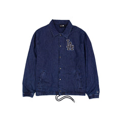 Los Angeles Dodgers Blue Denim Coaches Jacket