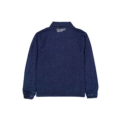 Los Angeles Dodgers Blue Denim Coaches Jacket