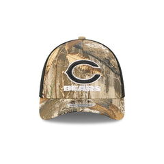 Chicago Bears Poly Realtree 39THIRTY M-Crown A-Frame Stretch Fit Hat