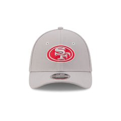 San Francisco 49ers Poly Gray 39THIRTY M-Crown Stretch Fit Hat