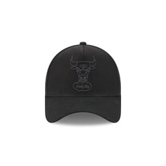 Chicago Bulls Waxed Canvas Black 59FORTY A-Frame Fitted Hat