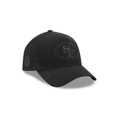 San Francisco 49ers Waxed Canvas Black 59FORTY A-Frame Fitted Hat