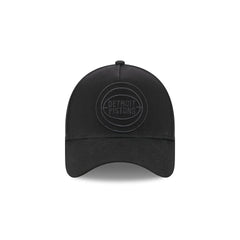 Detroit Pistons Waxed Canvas Black 59FORTY A-Frame Fitted Hat