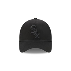 Chicago White Sox Waxed Canvas Black 59FORTY A-Frame Fitted Hat