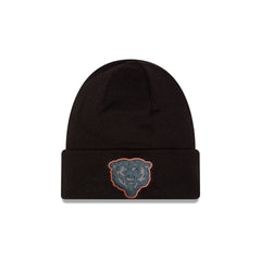 Chicago Bears All Black Beanie Hat