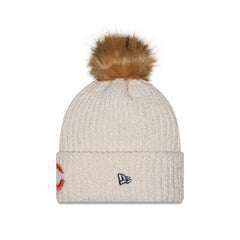 Chicago Bears Women's Sandy Linen Pom Knit Hat