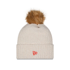 Houston Astros Women's Sandy Linen Pom Knit Hat
