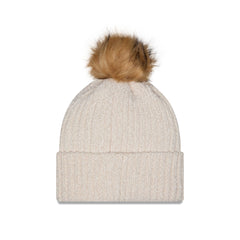 Atlanta Braves Women's Sandy Linen Pom Knit Hat