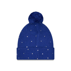 Buffalo Bills Women's Rhinestone Pom Knit Hat