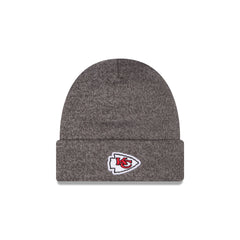 Kansas City Chiefs Heather Gray Tonal Beanie Hat