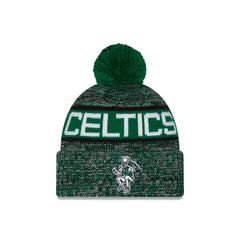 Boston Celtics Tri Color Pom Knit Hat