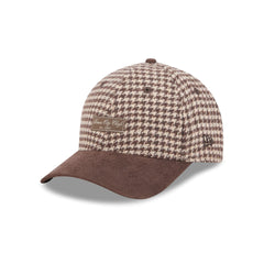 Kansas City Chiefs Brown Houndstooth Women's 9FORTY M-Crown Adjustable Hat