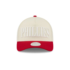 Philadelphia Phillies Two Tone Chrome Women's 9FORTY M-Crown A-Frame Snapback Hat