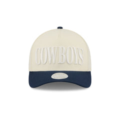 Dallas Cowboys Two Tone Chrome Women's 9FORTY M-Crown A-Frame Snapback Hat