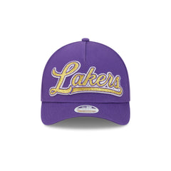 Los Angeles Lakers Glitz Women's 9FORTY M-Crown A-Frame Snapback Hat