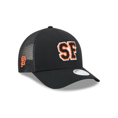 San Francisco Giants Scoreboard Women's 9FORTY M-Crown A-Frame Trucker Hat