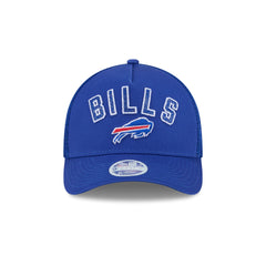 Buffalo Bills Sequin Wordmark Women's 9FORTY M-Crown A-Frame Trucker Hat