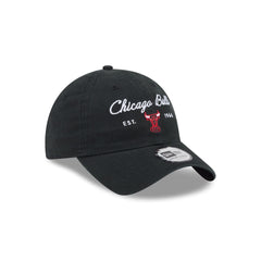 Chicago Bulls Script Wordmark Casual Classic Adjustable Hat