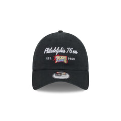 Philadelphia 76ers Script Wordmark Casual Classic Adjustable Hat