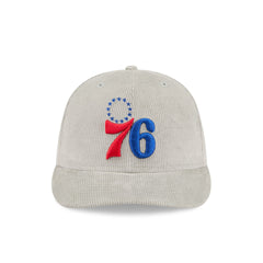 Philadelphia 76ers Light Gray Corduroy 59FIFTY Fitted Hat