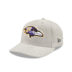 Baltimore Ravens Light Gray Corduroy 59FIFTY Fitted Hat