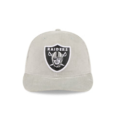 Las Vegas Raiders Light Gray Corduroy 59FIFTY Fitted Hat