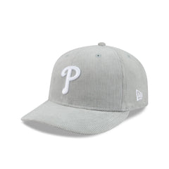 Philadelphia Phillies Light Gray Corduroy 59FIFTY Fitted Hat
