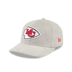 Kansas City Chiefs Light Gray Corduroy 59FIFTY Fitted Hat