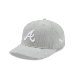 Atlanta Braves Light Gray Corduroy 59FIFTY Fitted Hat