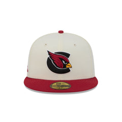 Arizona Cardinals Deceptor Chrome White 59FIFTY Fitted Hat