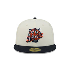 Detroit Tigers Deceptor Chrome White 59FIFTY Fitted Hat