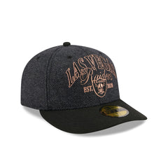 Las Vegas Raiders Black Faux Wool 59FIFTY Fitted Hat