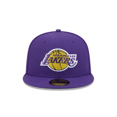 Los Angeles Lakers Rhinestone Badge 59FIFTY Fitted Hat