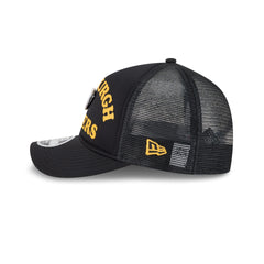 Pittsburgh Steelers Button 9FORTY M-Crown A-Frame Trucker Hat