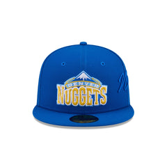 Denver Nuggets Side Script 59FIFTY Fitted Hat