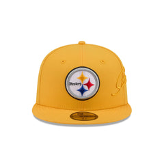 Pittsburgh Steelers Side Script 59FIFTY Fitted Hat