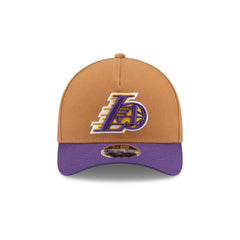 Los Angeles Lakers Deceptor Bronze 9FORTY M-Crown A-Frame Snapback Hat