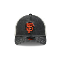 San Francisco Giants Frayed Logo 9FORTY M-Crown A-Frame Trucker Hat