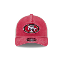 San Francisco 49ers Frayed Logo 9FORTY M-Crown A-Frame Trucker Hat