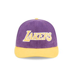 Los Angeles Lakers Two Tone Corduroy 9FIFTY Snapback Hat